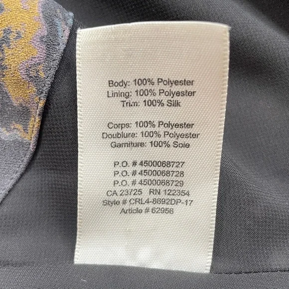 Aritzia Wilfred Floral Wrap Midi Dress - Sz XS - Picture 14 of 16